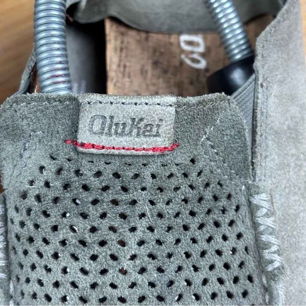 OluKai perforated suede